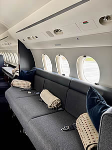 ExecuJet MRO Services Belgium completes extensive Falcon 7X project