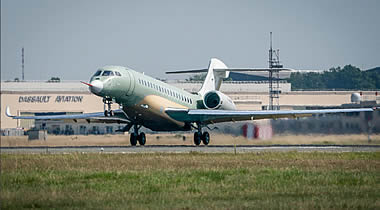 Dassault Falcon 10X makes maiden flight