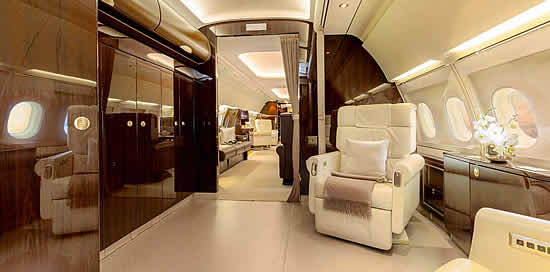 DC Aviation Al-Futtaim's ACJ318 Elite+