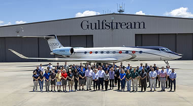 Gulfstream pioneers high-altitude 100% SAF testing to cut contrail-forming emissions Gulfstream pioneers high-altitude 100% SAF testing to cut contrail-forming emissions