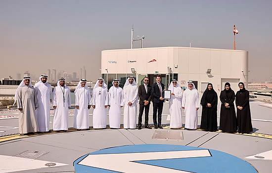 GCAA certifies world’s first purpose-built commercial vertiport in UAE GCAA certifies world’s first purpose-built commercial vertiport in UAE