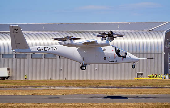 Vertical Aerospace makes history at Farnborough with first public eVTOL transition flight