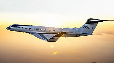 G700 reclaims Los Angeles to Farnborough city pair speed record