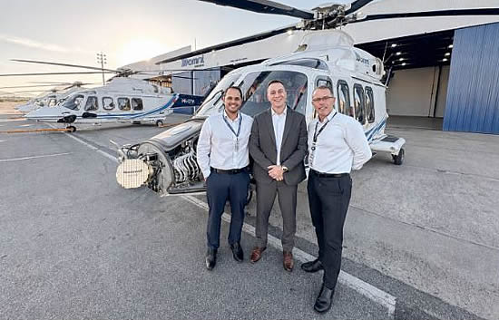 Honeywell upgrades Omni Taxi Aereo AW139 helicopter fleet with its latest weather radar technology