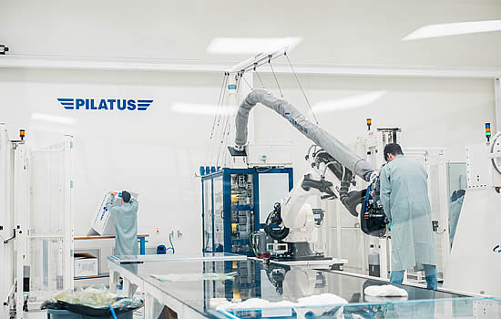 New Pilatus high-tech composite center in central Switzerland begins operations