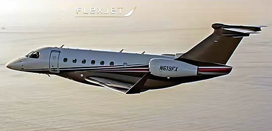 Flexjet introduces Embraer Praetor 600E to fleet