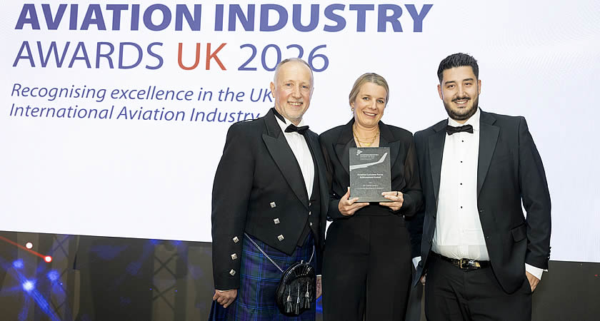 Air Charter Service scoops Customer Focus Achievement Award at Aviation Industry Awards Air Charter Service scoops Customer Focus Achievement Award at Aviation Industry Awards