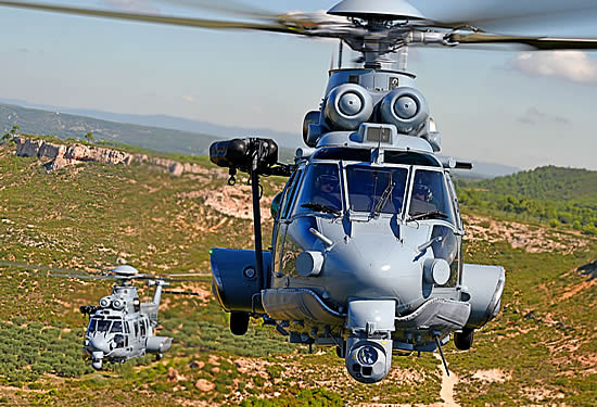 Airbus H225M multirole military helicopter Airbus H225M multirole military helicopter