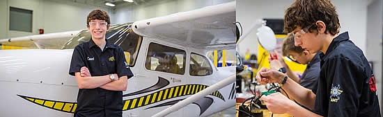 Textron builds future workforce with Kansas’ first aviation youth apprenticeship program Textron builds future workforce with Kansas’ first aviation youth apprenticeship program