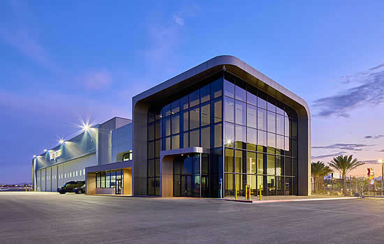 NetJets FBO, Harry Reid International Airport , Las Vegas.