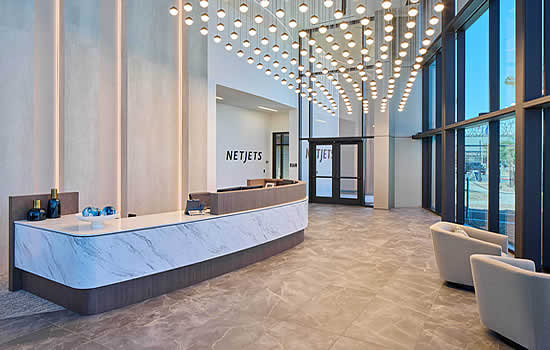 NetJets FBO, Harry Reid International Airport , Las Vegas.
