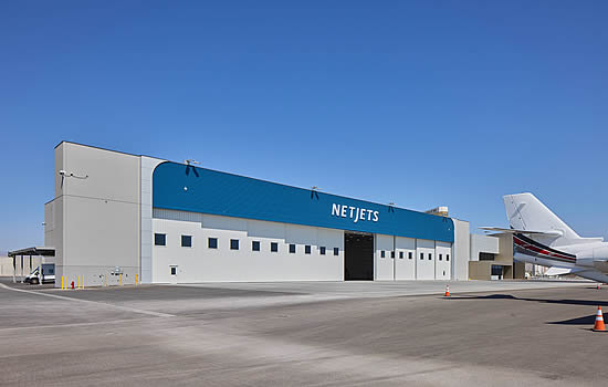 NetJets FBO, Harry Reid International Airport , Las Vegas.