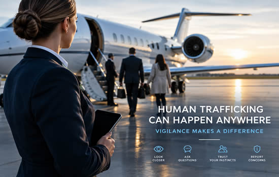 Vigilance on the tarmac (BlueSky editorial illustration).