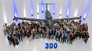 Western Aircraft celebrates 300th PC-12 delivery Western Aircraft celebrates 300th PC-12 delivery