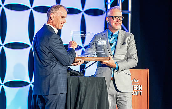 Pilatus Group CEO Markus Bucher with Phil Winters, Vice President Aircraft Sales at Western Aircraft. Pilatus Group CEO Markus Bucher with Phil Winters, Vice President Aircraft Sales at Western Aircraft.