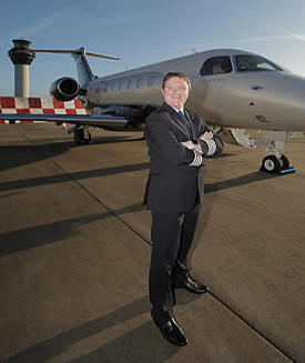 Centreline Flight Operations Manager, Captain James Pyne