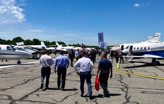 NBAA’s second forum of 2018 drew 190 exhibitors, 2,700 attendees and aircraft ranging from single-engine pistons to ultra-long-range business jets.