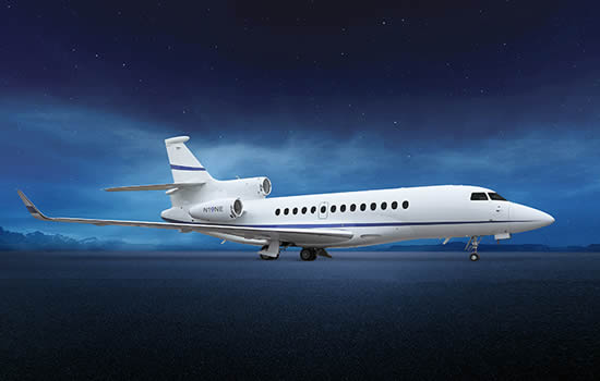 Falcon 7X exterior