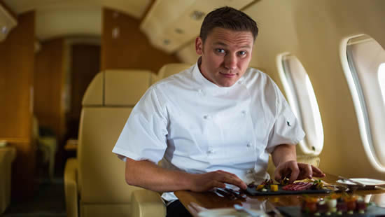On Air Dining CEO, Daniel Hulme.